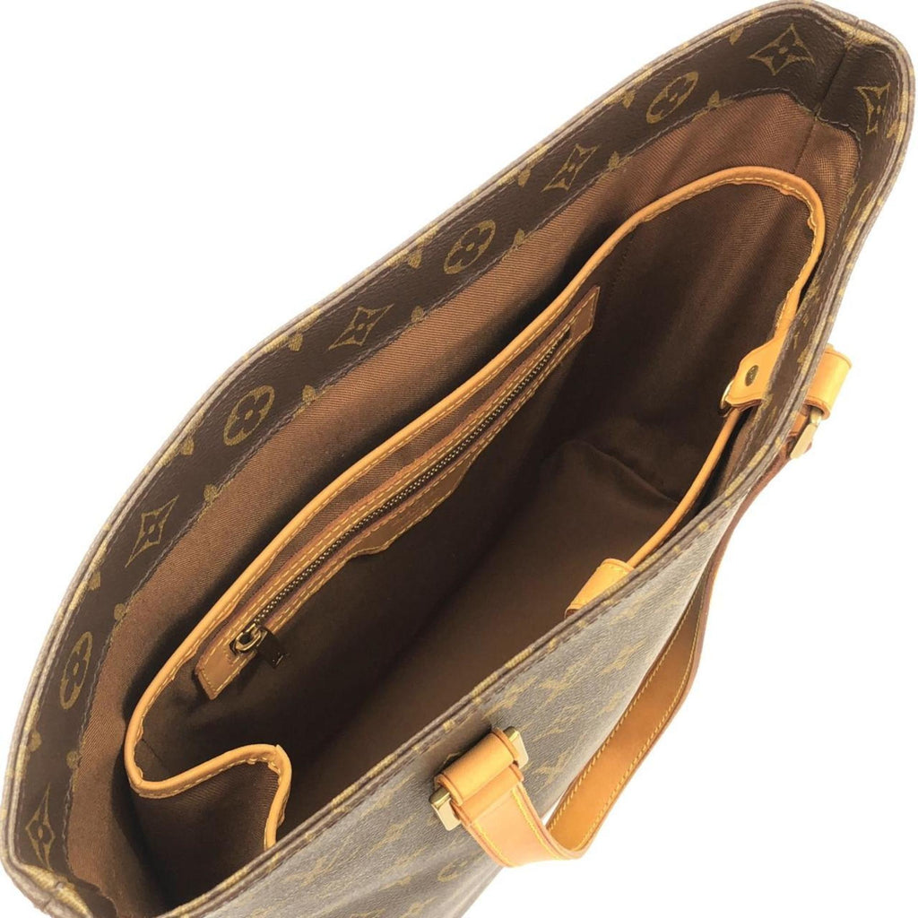 Louis Vuitton Marron Coated Canvas Handbag