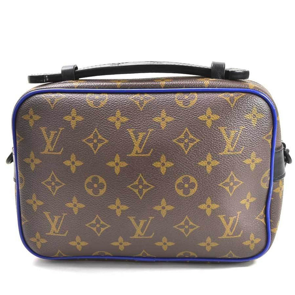 Louis Vuitton Handbag Shoulder Bag 2Way Monogram Macassar S Rock Messenger Br Canvas Men's M45863