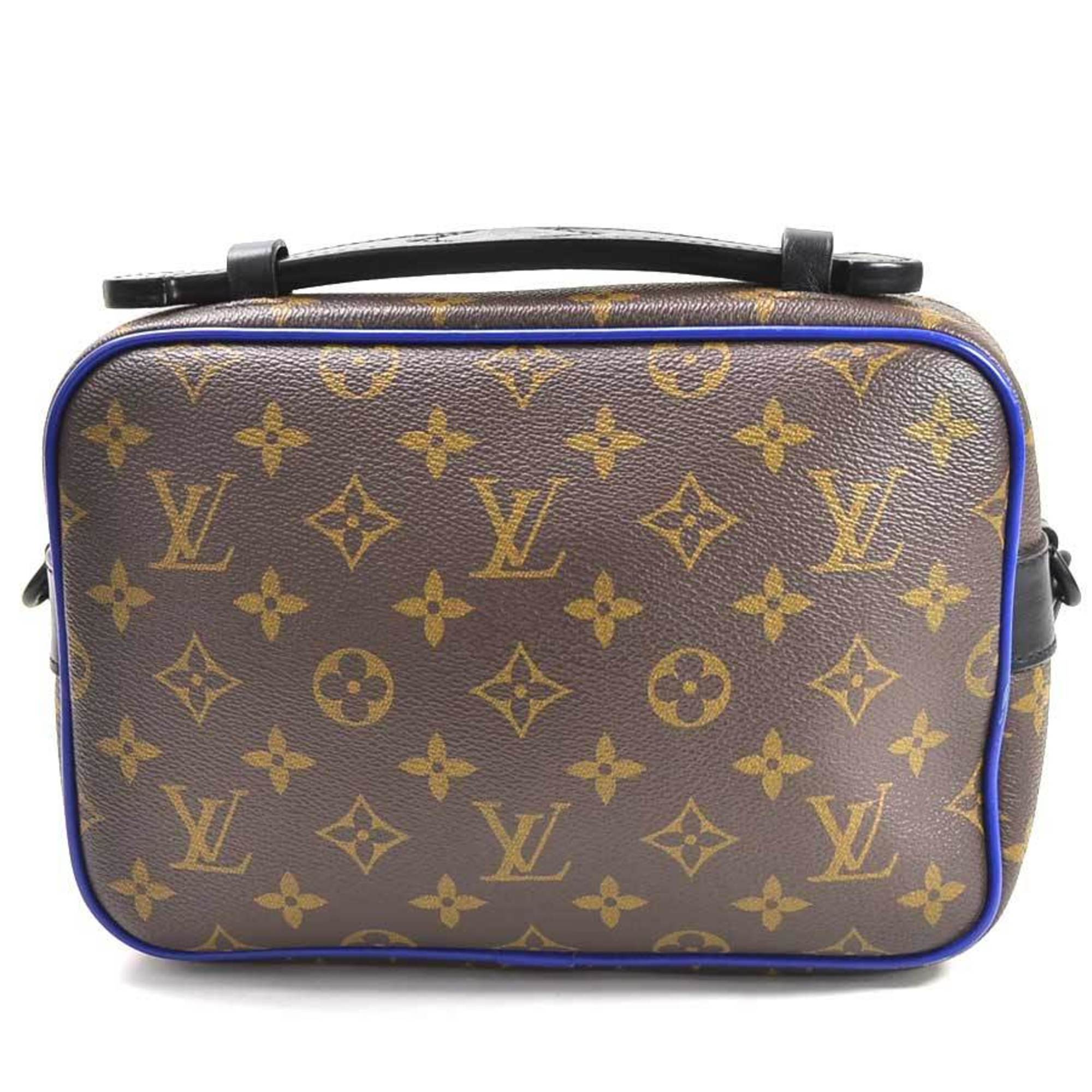 Louis Vuitton Handbag Shoulder Bag 2Way Monogram Macassar S Rock Messenger Br Canvas Men's M45863