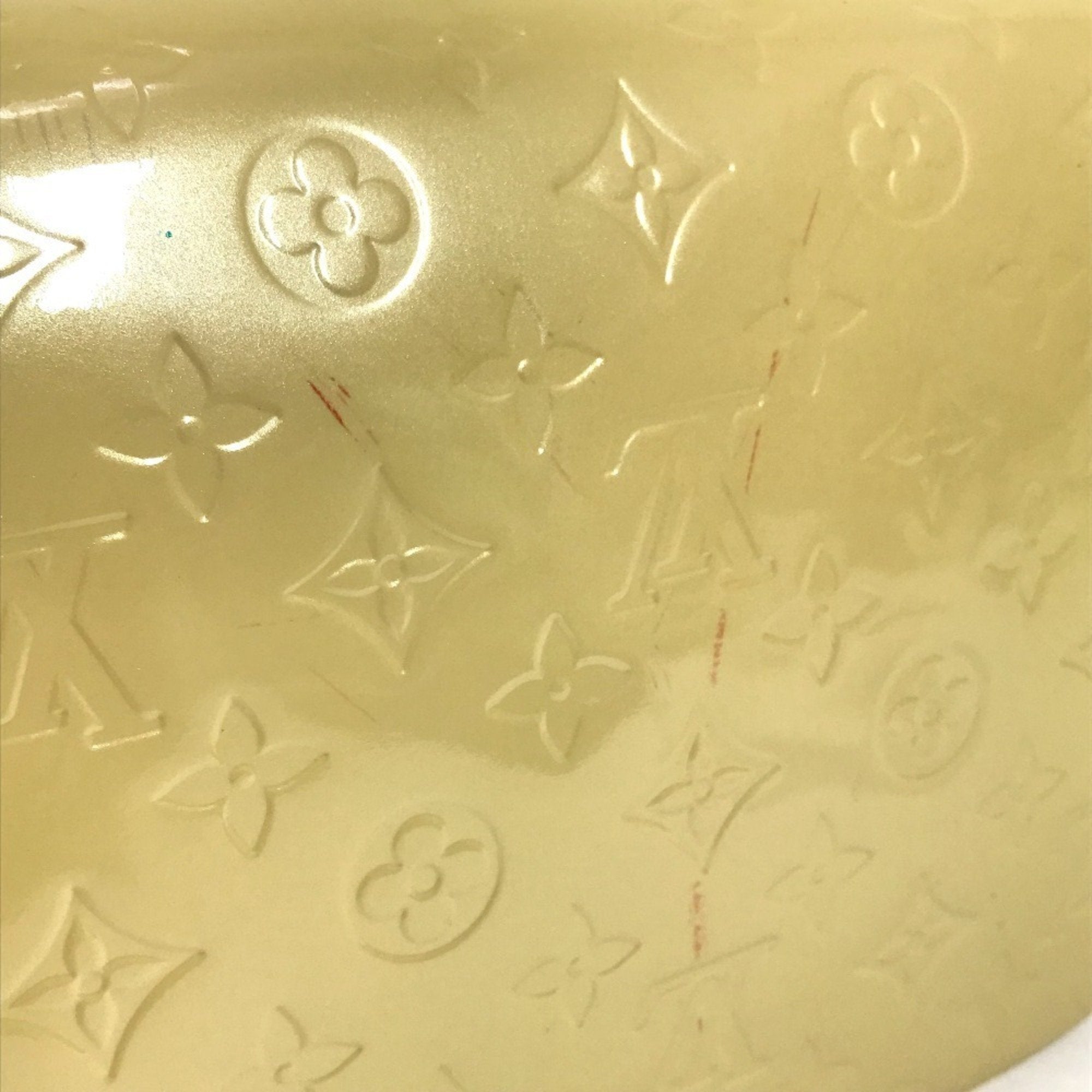 Louis Vuitton Yellow Monogram Vernis Shoulder Bag