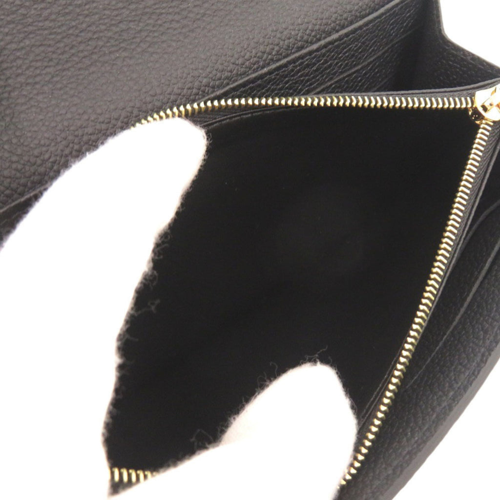 Louis Vuitton Monogram Empreinte Black Noir Monogram Empreinte Long Wallet