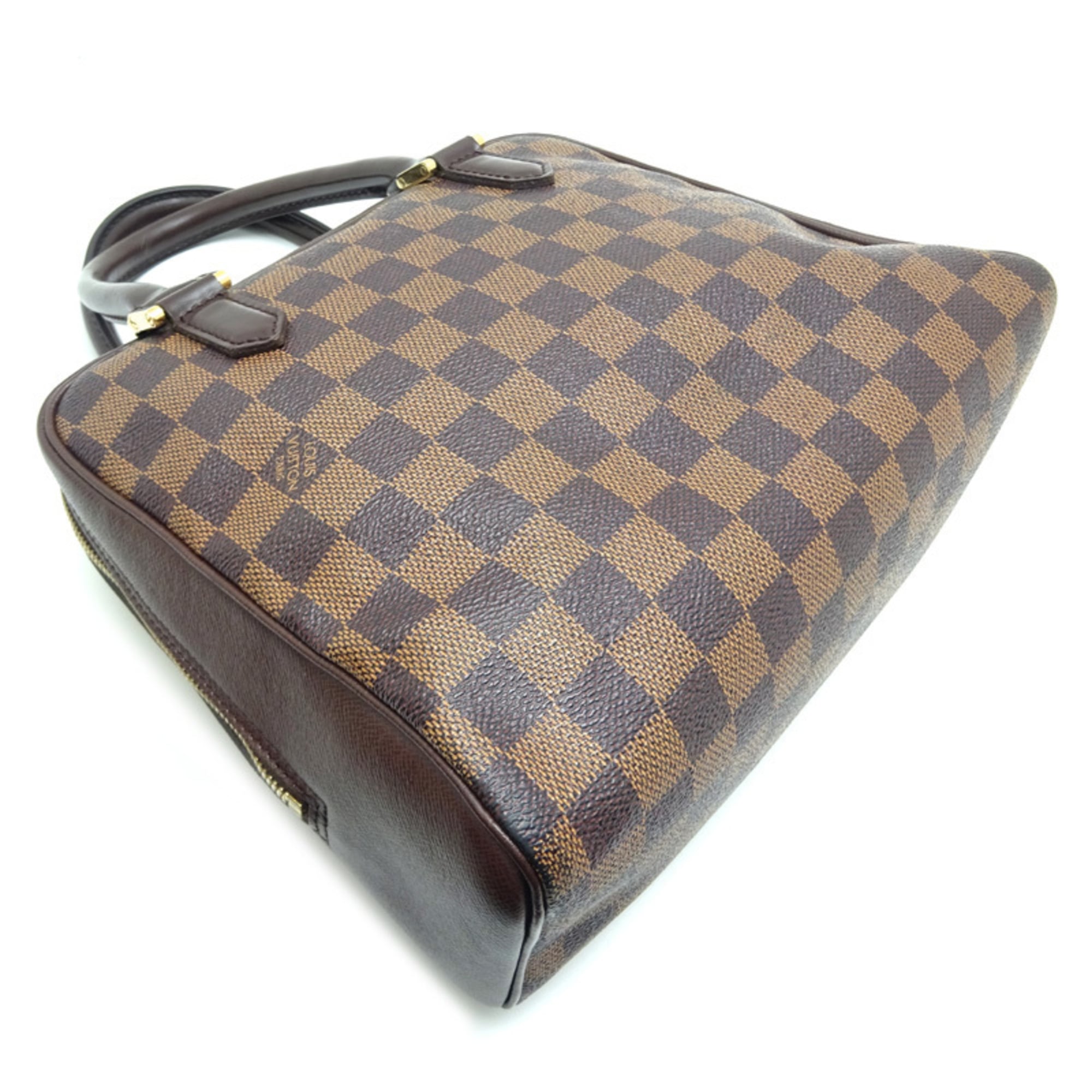 Louis Vuitton Brown Ebene Damier Canvas Handbag