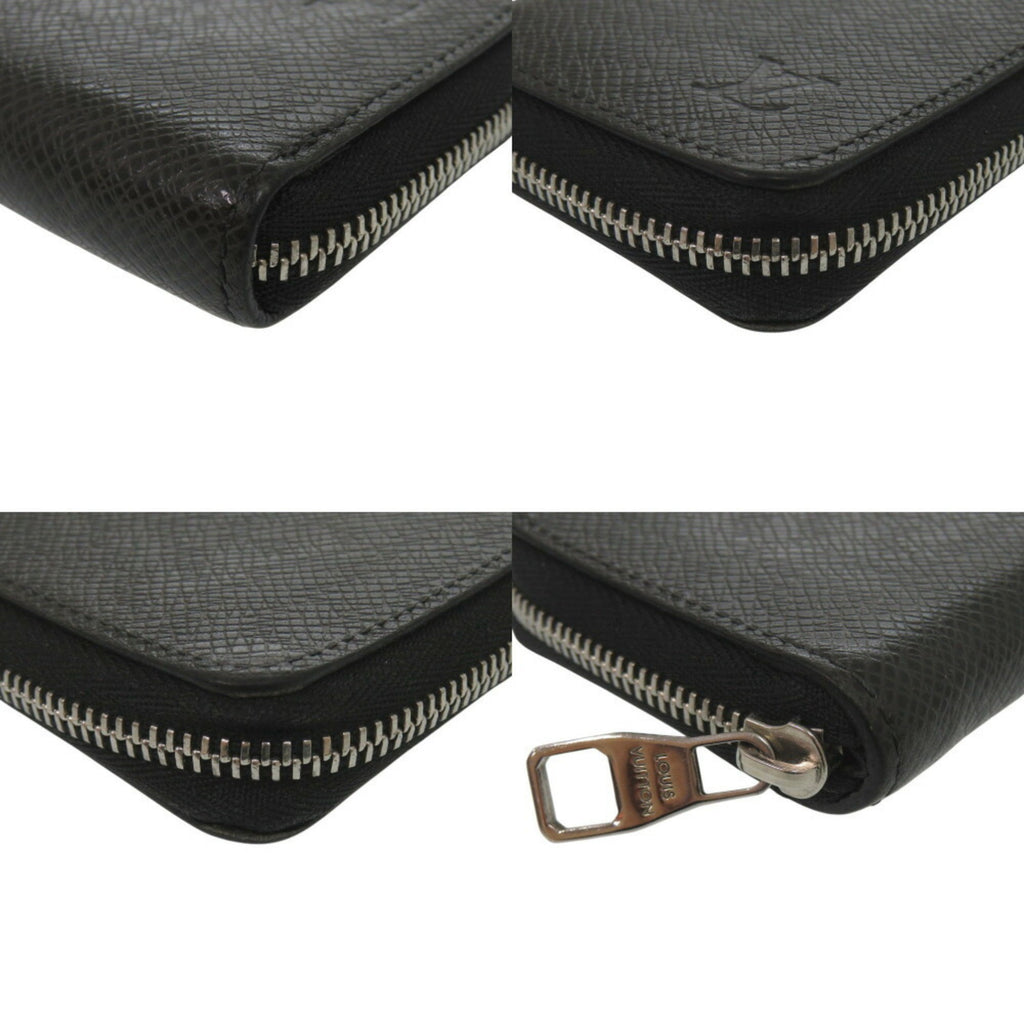 Louis Vuitton Black Taiga Leather Coin Purse/Coin Case