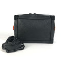 Louis Vuitton Black Noir Leather Clutch Bag Shoulder Bag