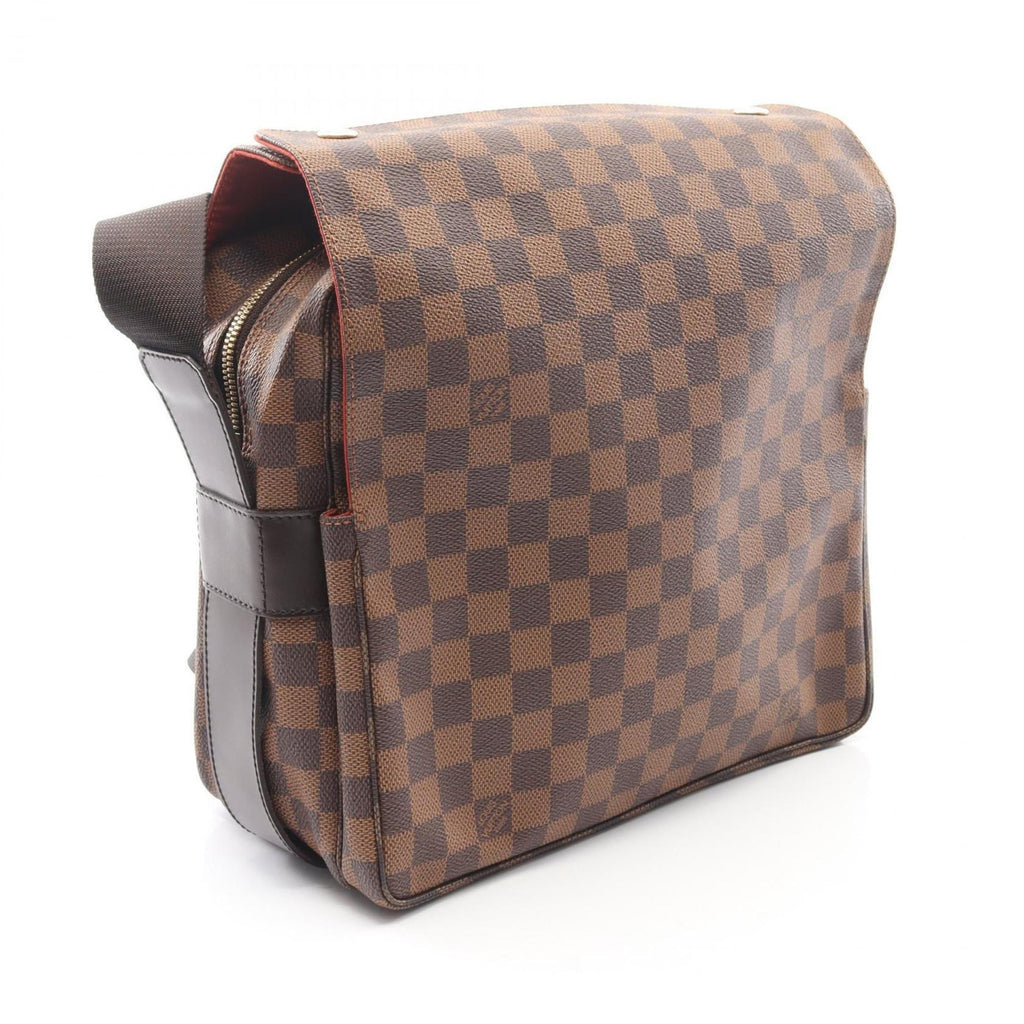 Louis Vuitton Damier Brown Ebene Coated Canvas Leather Shoulder Bag