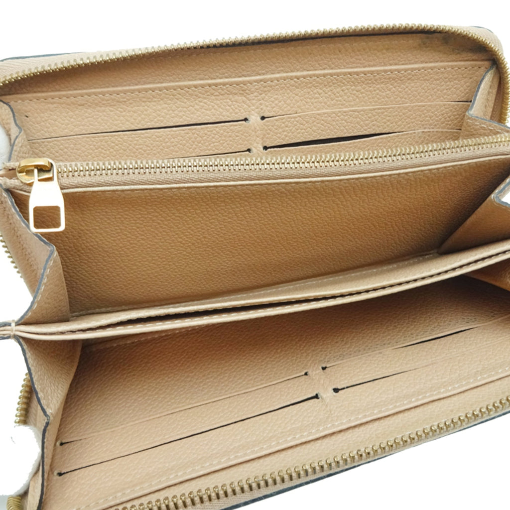 Louis Vuitton Beige Monogram Empreinte Long Wallet