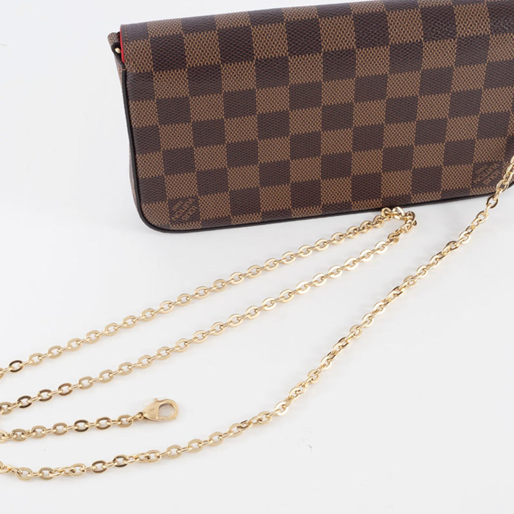 Louis Vuitton Brown Damier Canvas Ebene Damier Canvas Shoulder Bag