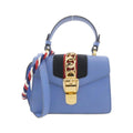 Gucci Light Blue Leather Handbag (Pre-Owned)