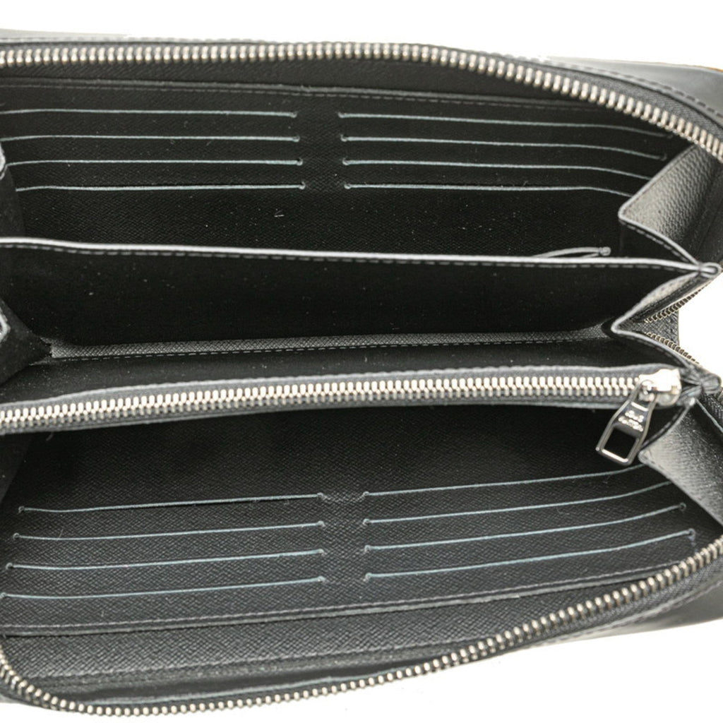 Louis Vuitton Black Pvc Leather Long Wallet