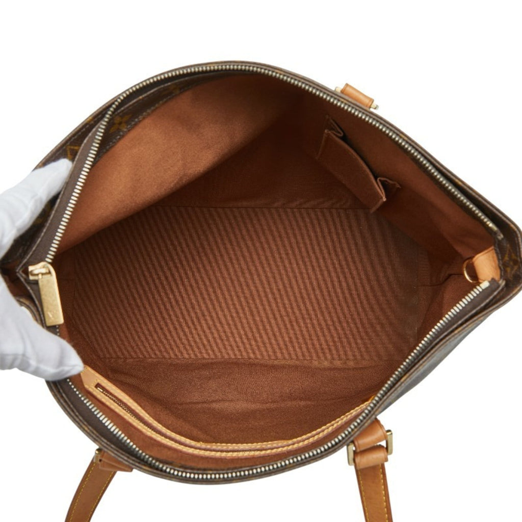 Louis Vuitton Brown Pvc Shoulder Bag Tote Bag