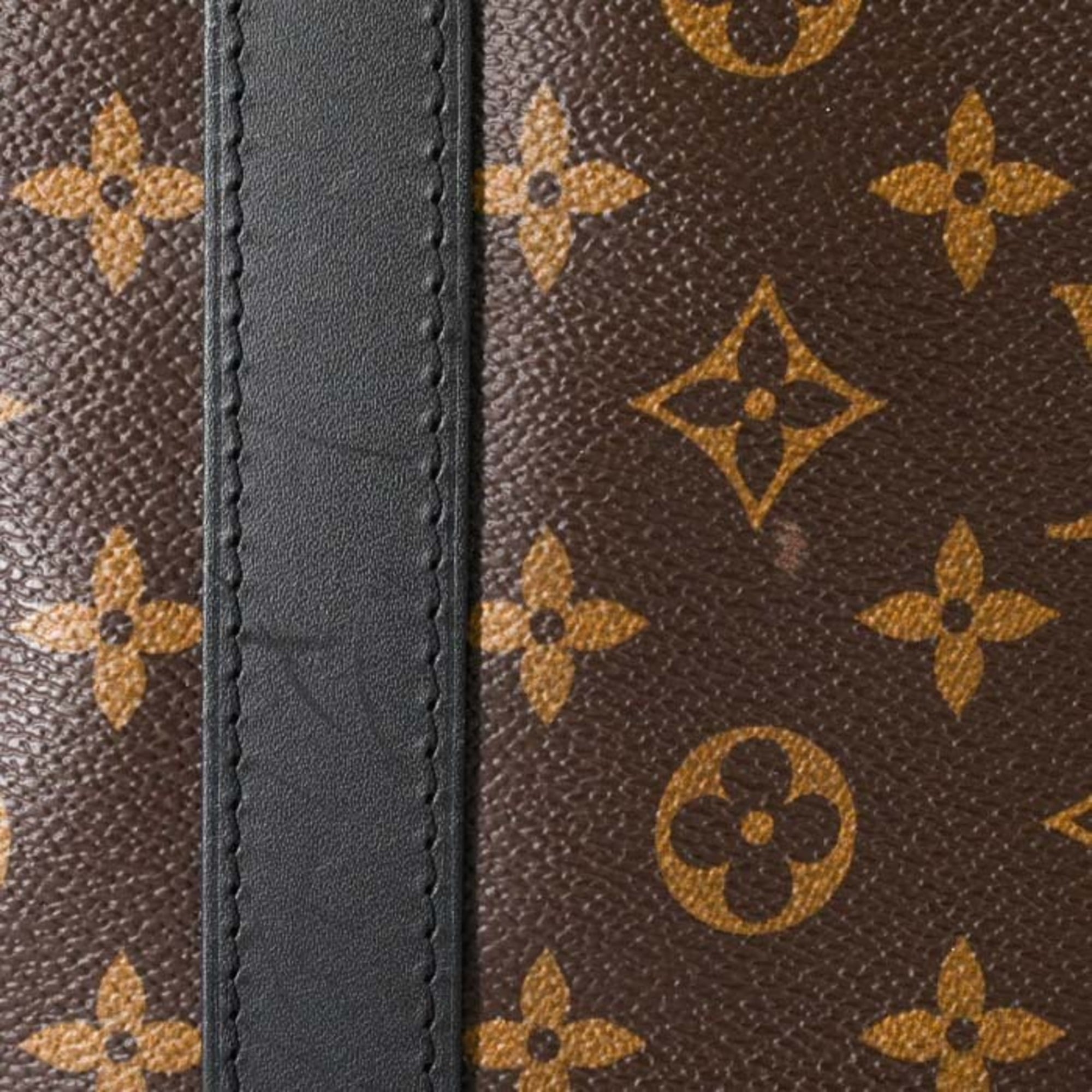 Louis Vuitton Brown Monogram Macassar Monogram Boston Bag