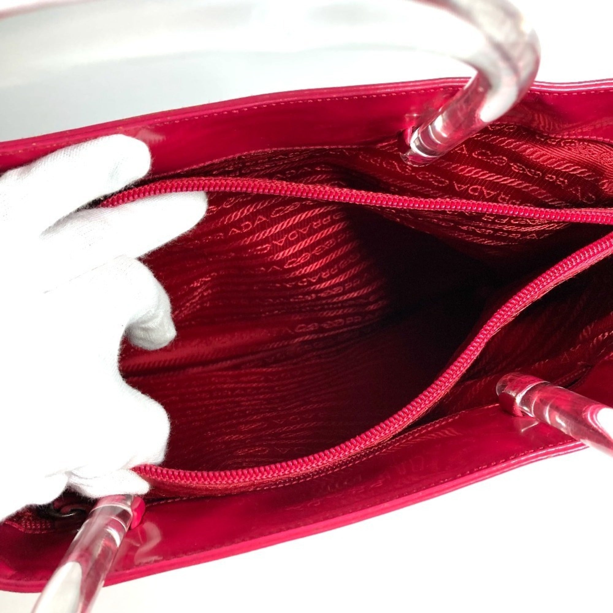 Prada Pink Handbag Tote Bag