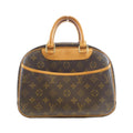 Louis Vuitton Monogram Marron Coated Canvas Handbag
