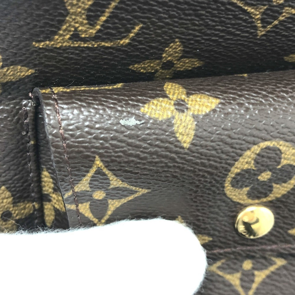 Louis Vuitton Brown Monogram Pochette Pouch
