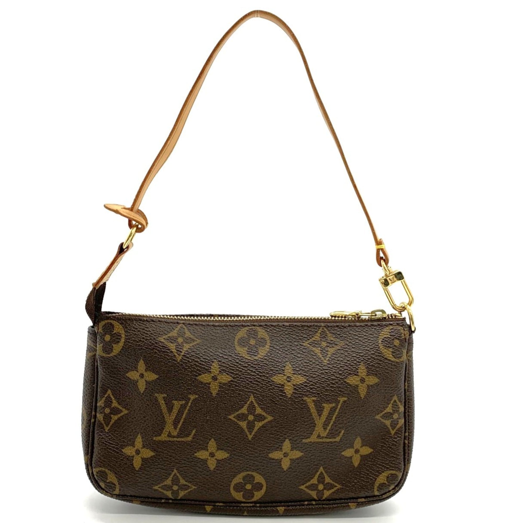 Louis Vuitton Monogram Brown Monogram Pochette Pouch