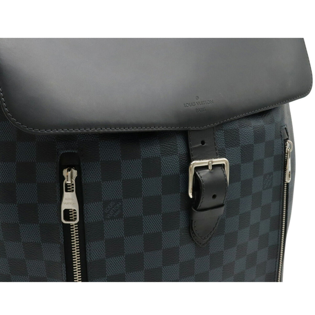 Louis Vuitton Damier Cobalt Newport Backpack Rucksack Daypack PVC N41586