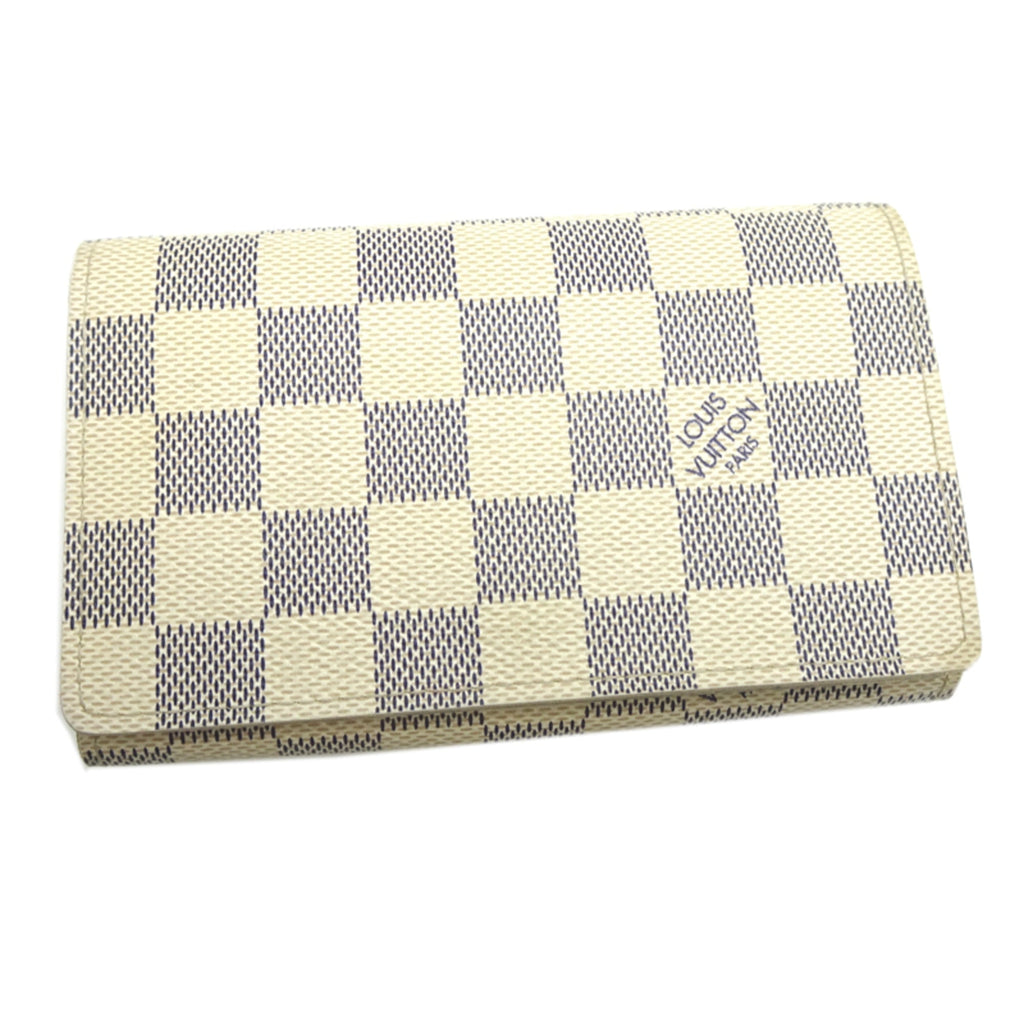 Louis Vuitton White Damier Azur Wallet