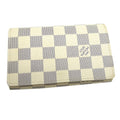 Louis Vuitton White Damier Azur Wallet