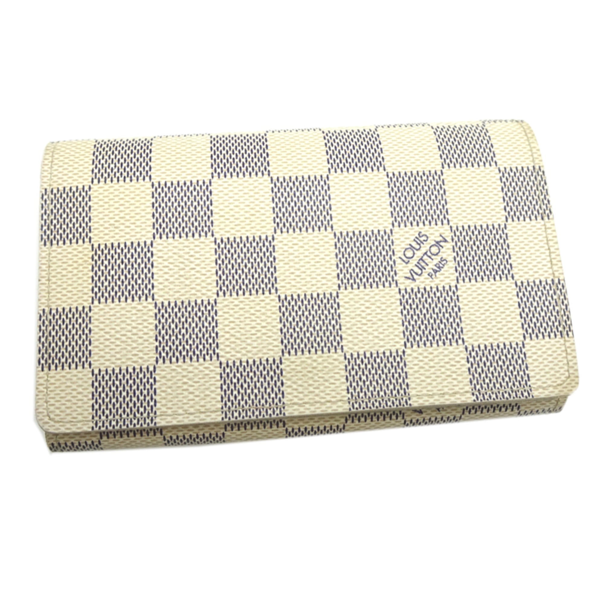 Louis Vuitton White Damier Azur Wallet
