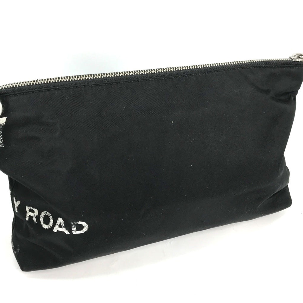 Burberry Black Cloth Clutch Bag