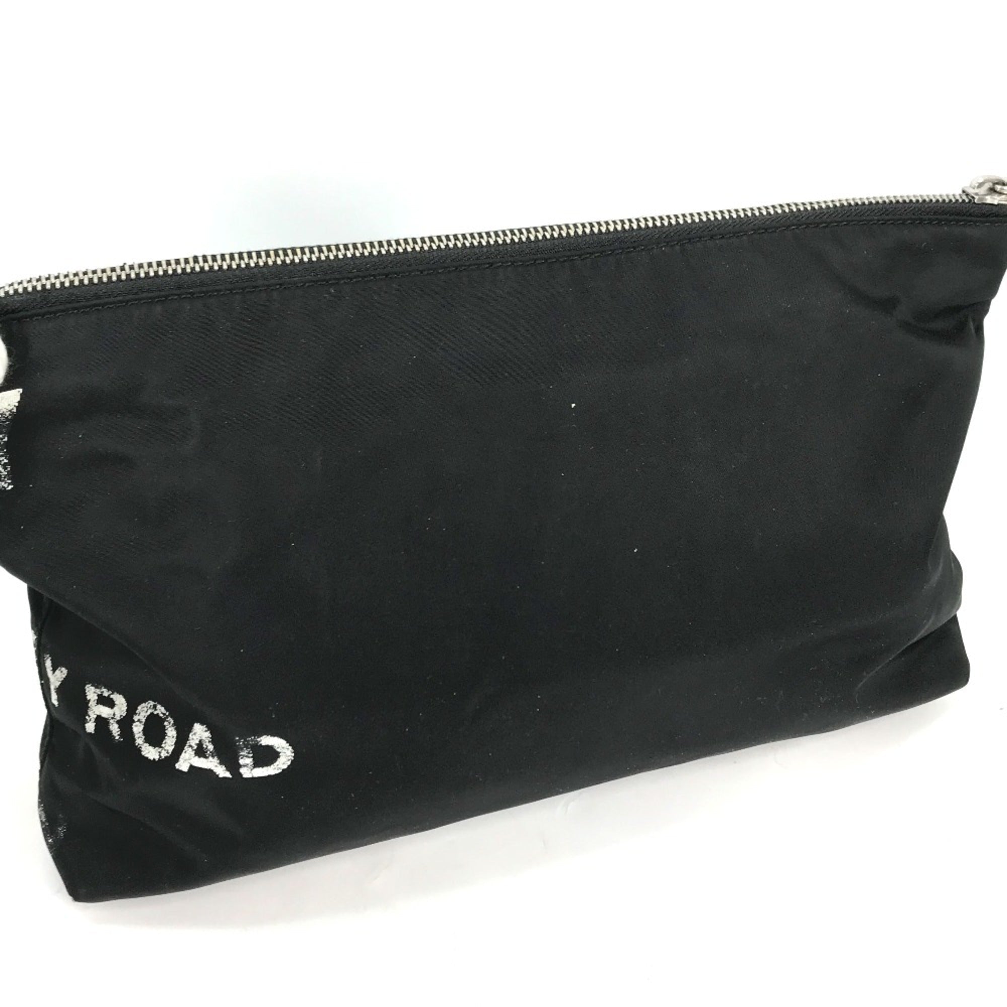 Burberry Black Cloth Clutch Bag
