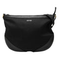 Gucci Black Canvas Leather Shoulder Bag (Pre-Owned)