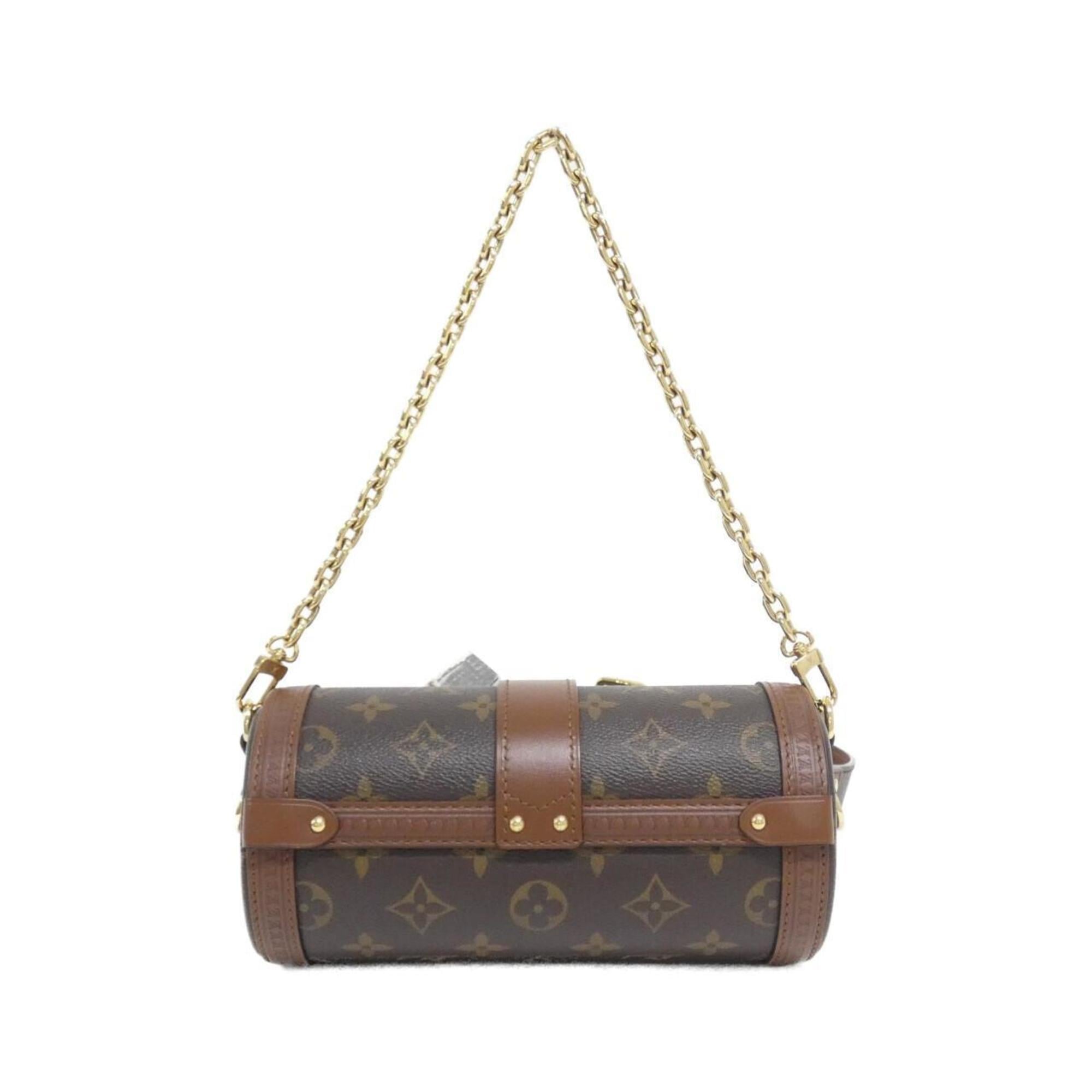 Louis Vuitton Marron Coated Canvas Shoulder Bag