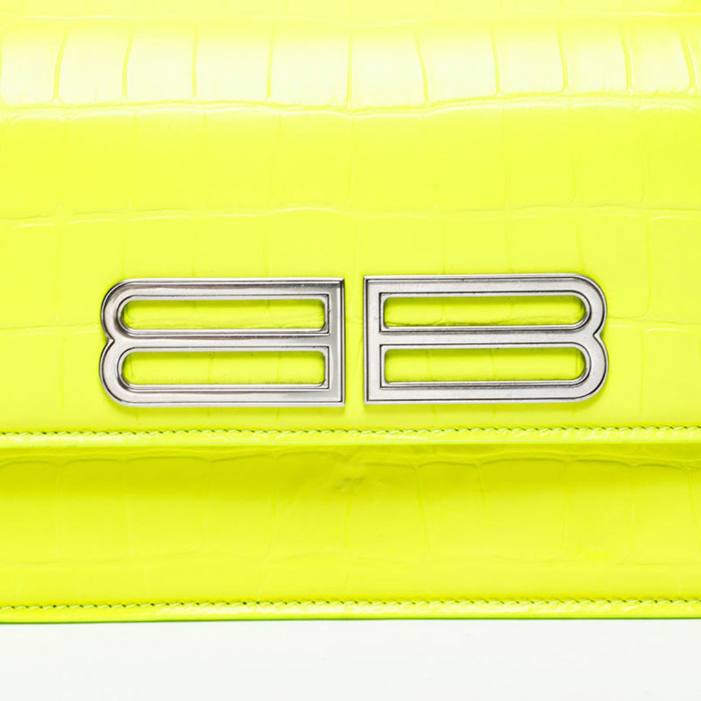 Balenciaga Yellow Leather Shoulder