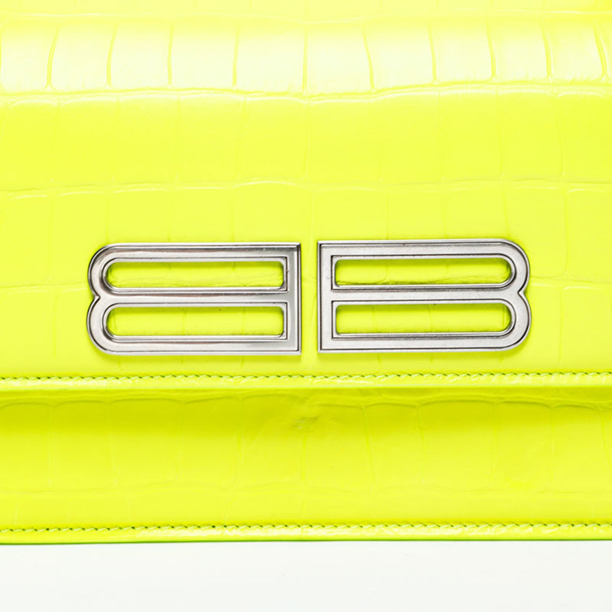 Balenciaga Yellow Leather Shoulder
