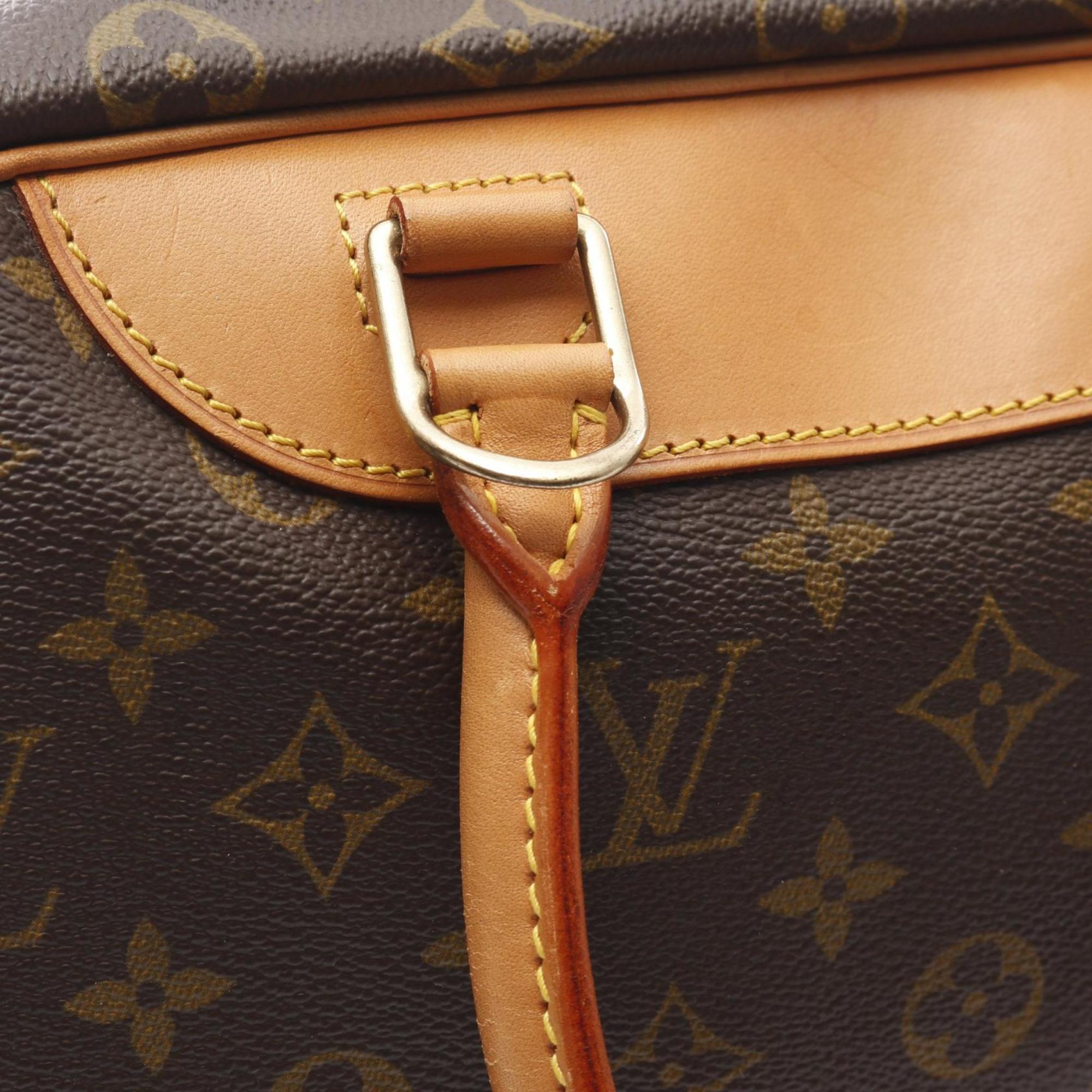 Louis Vuitton Brown Monogram Coated Canvas Handbag