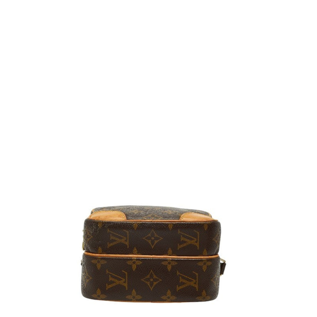 Louis Vuitton Brown Pvc Leather Shoulder Bag