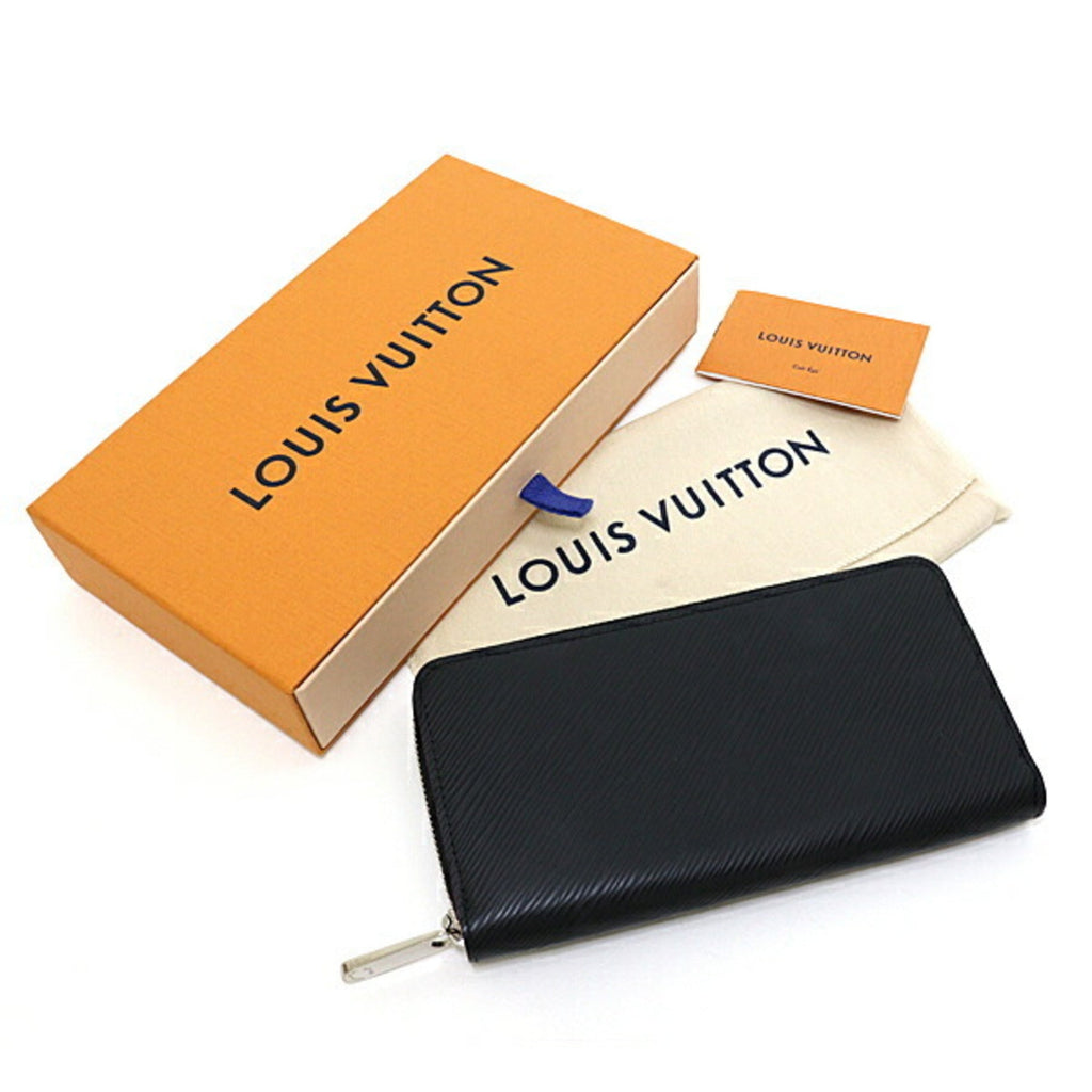 Louis Vuitton Epi Black Pink Epi Leather Long Wallet