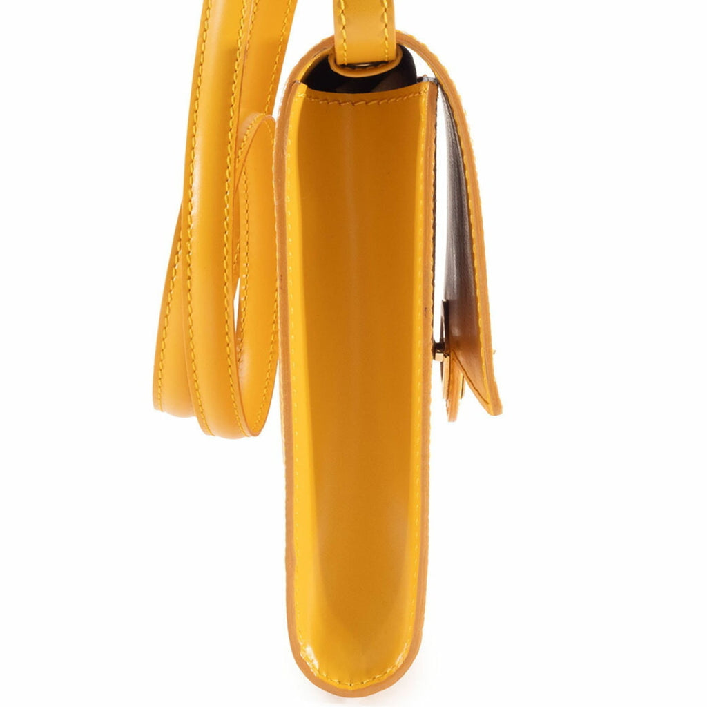 Louis Vuitton Yellow Epi Leather Pochette Shoulder Bag