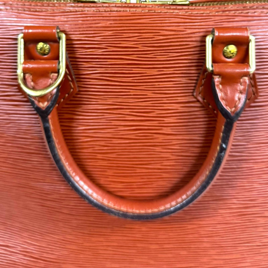 Louis Vuitton Brown Kenyan Brown Epi Leather Handbag