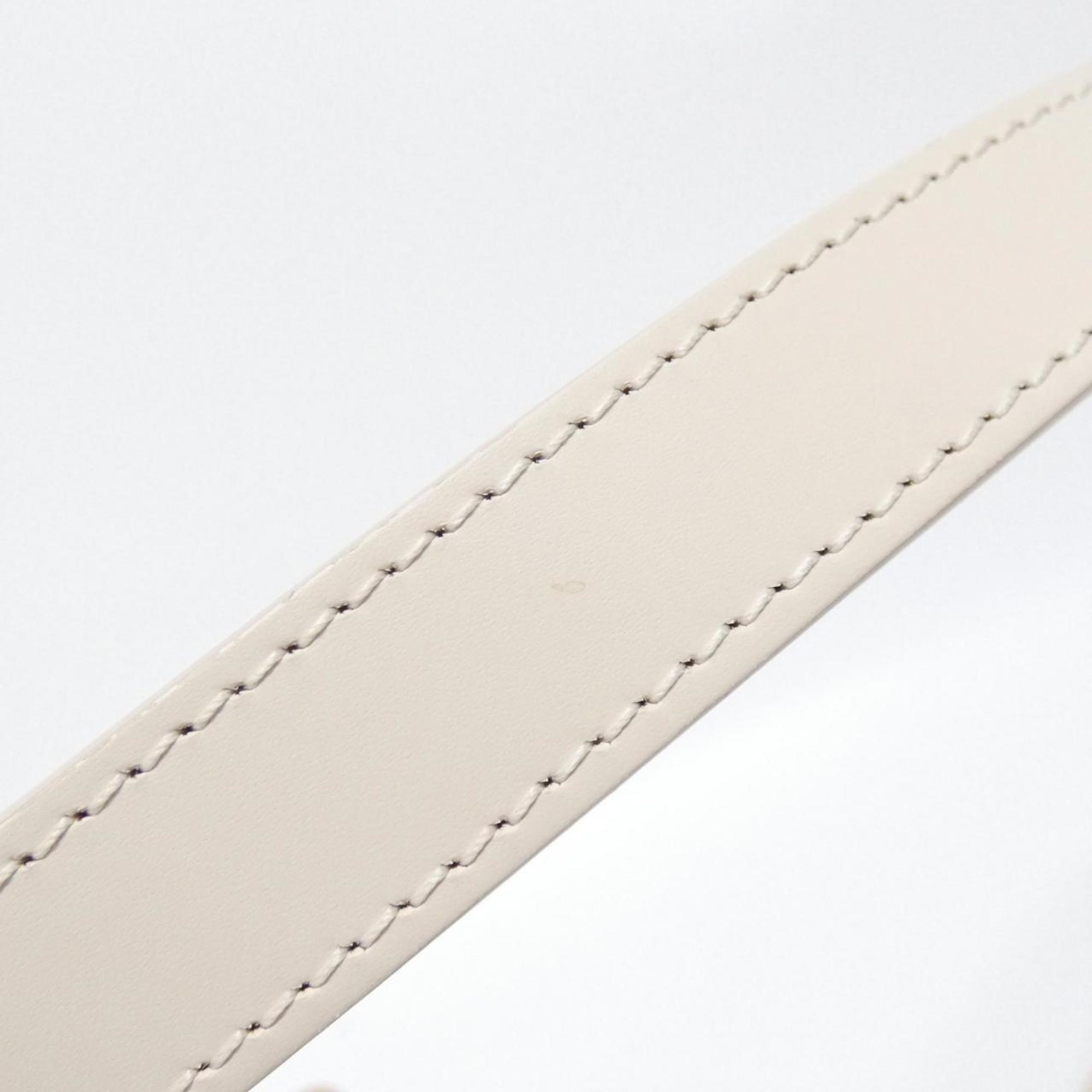 Louis Vuitton White Leather Handbag