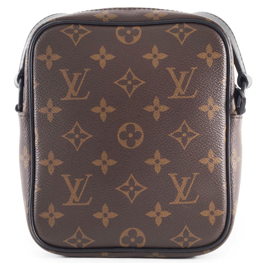 Louis Vuitton Monogram Macassar Dark Brown Shoulder Bag