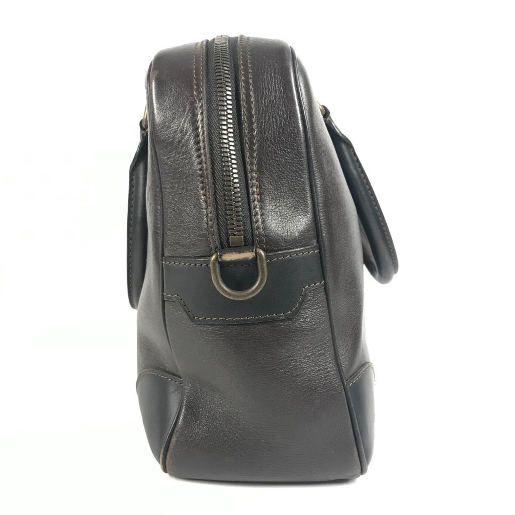 Louis Vuitton Brown Coffee Utah Leather Leather Briefcase Handbag Tote Bag
