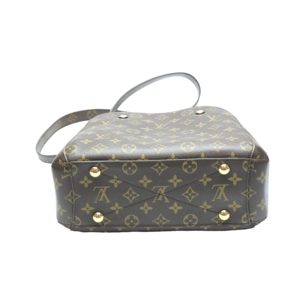 Louis Vuitton Brown Monogram Canvas Handbag Shoulder Bag
