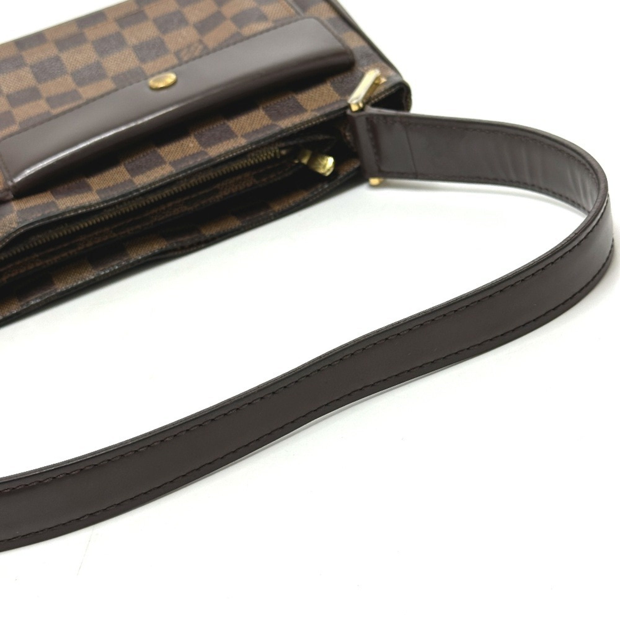 Louis Vuitton Damier Brown Ebene Damier Canvas Shoulder Bag