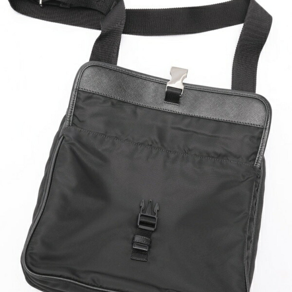 Prada Black Nylon Shoulder Bag