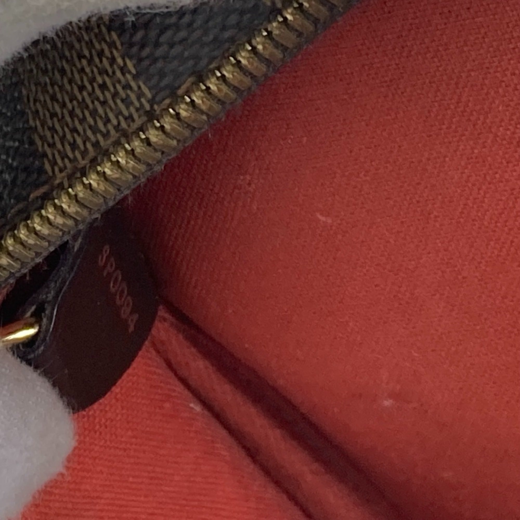 Louis Vuitton Damier Brown Ebene Damier Canvas Boston Bag Handbag Shoulder Bag