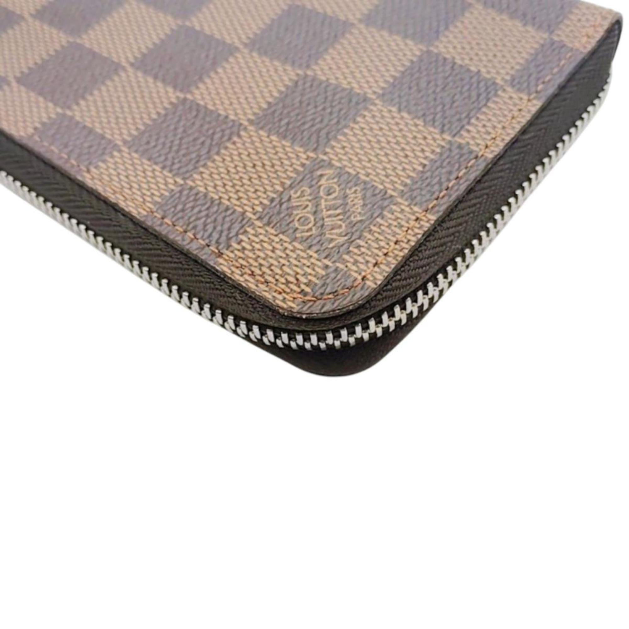 Louis Vuitton Brown Damier Canvas Damier Canvas Long Wallet