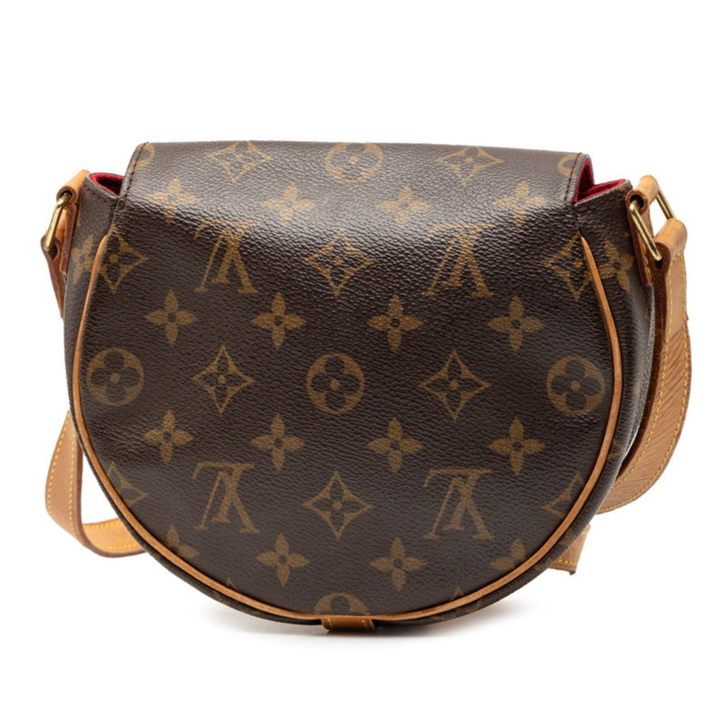 Louis Vuitton Brown Pvc Leather Shoulder Bag