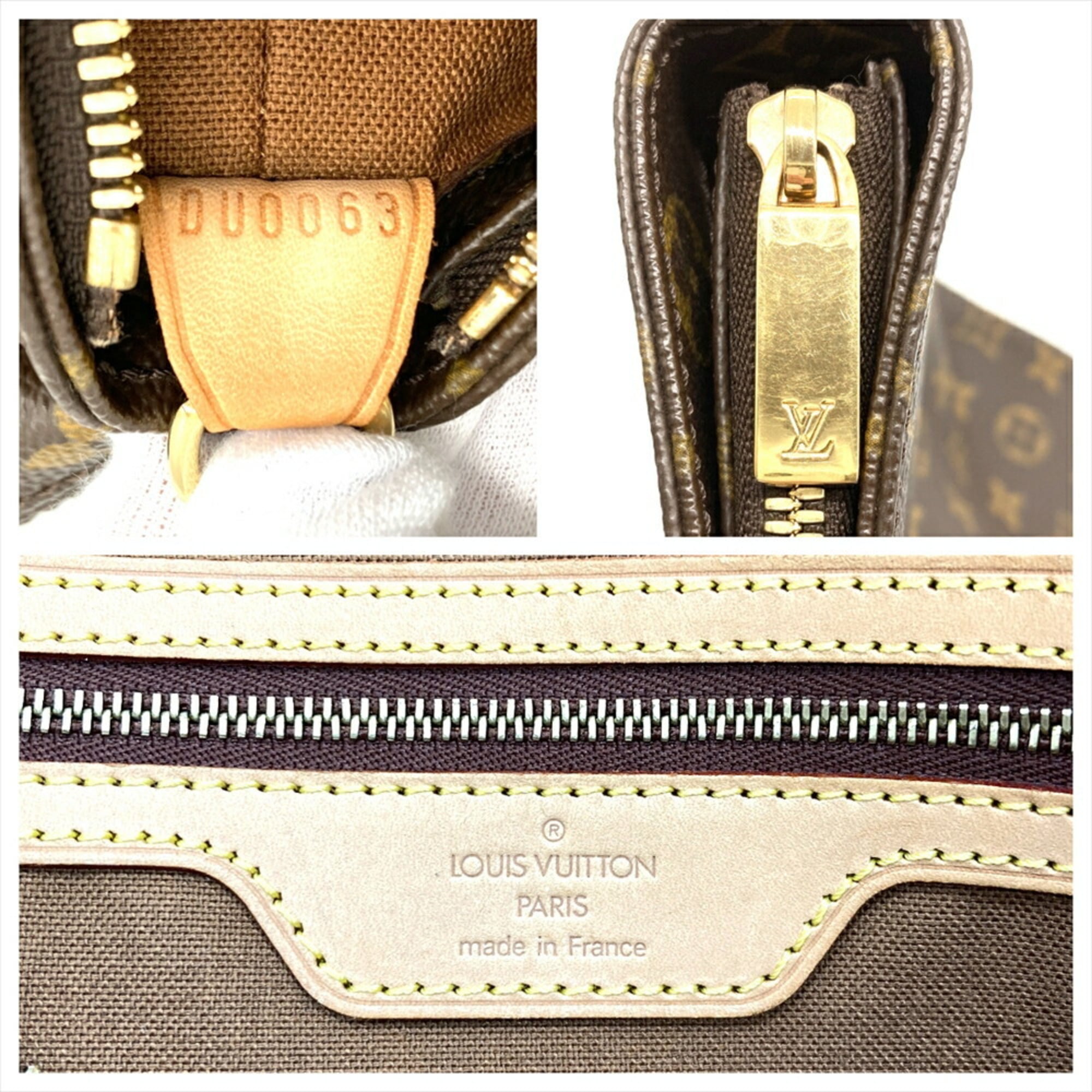 Louis Vuitton Brown Monogram Canvas Shoulder Bag