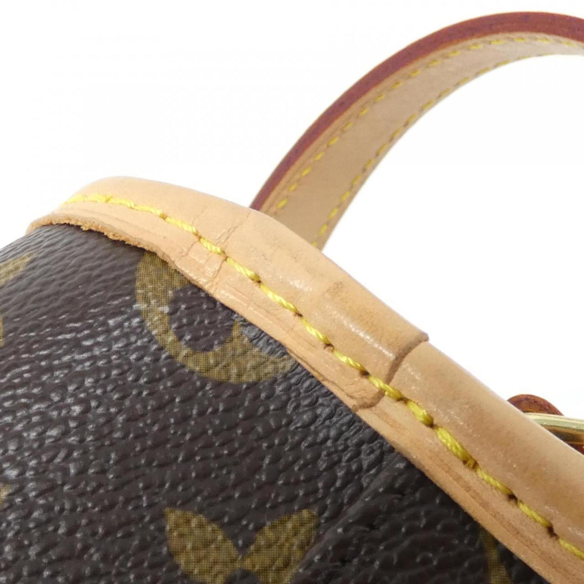 Louis Vuitton Marron Coated Canvas Shoulder Bag