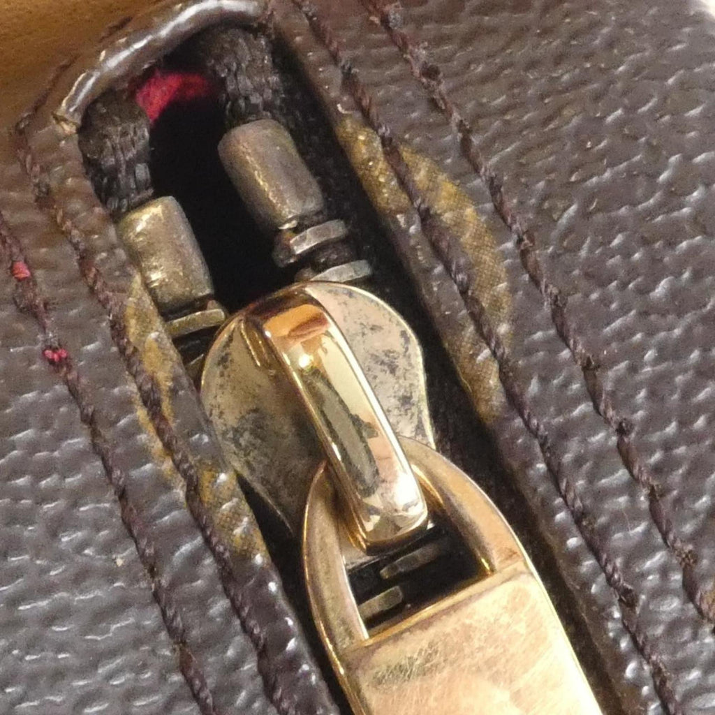 Louis Vuitton Marron Coated Canvas Shoulder Bag