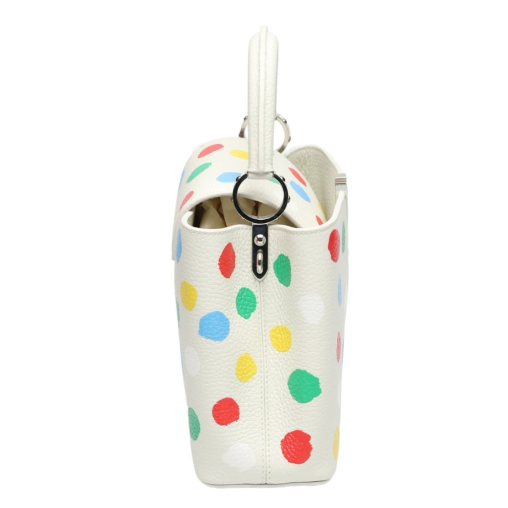 Louis Vuitton White Handbag Shoulder Bag