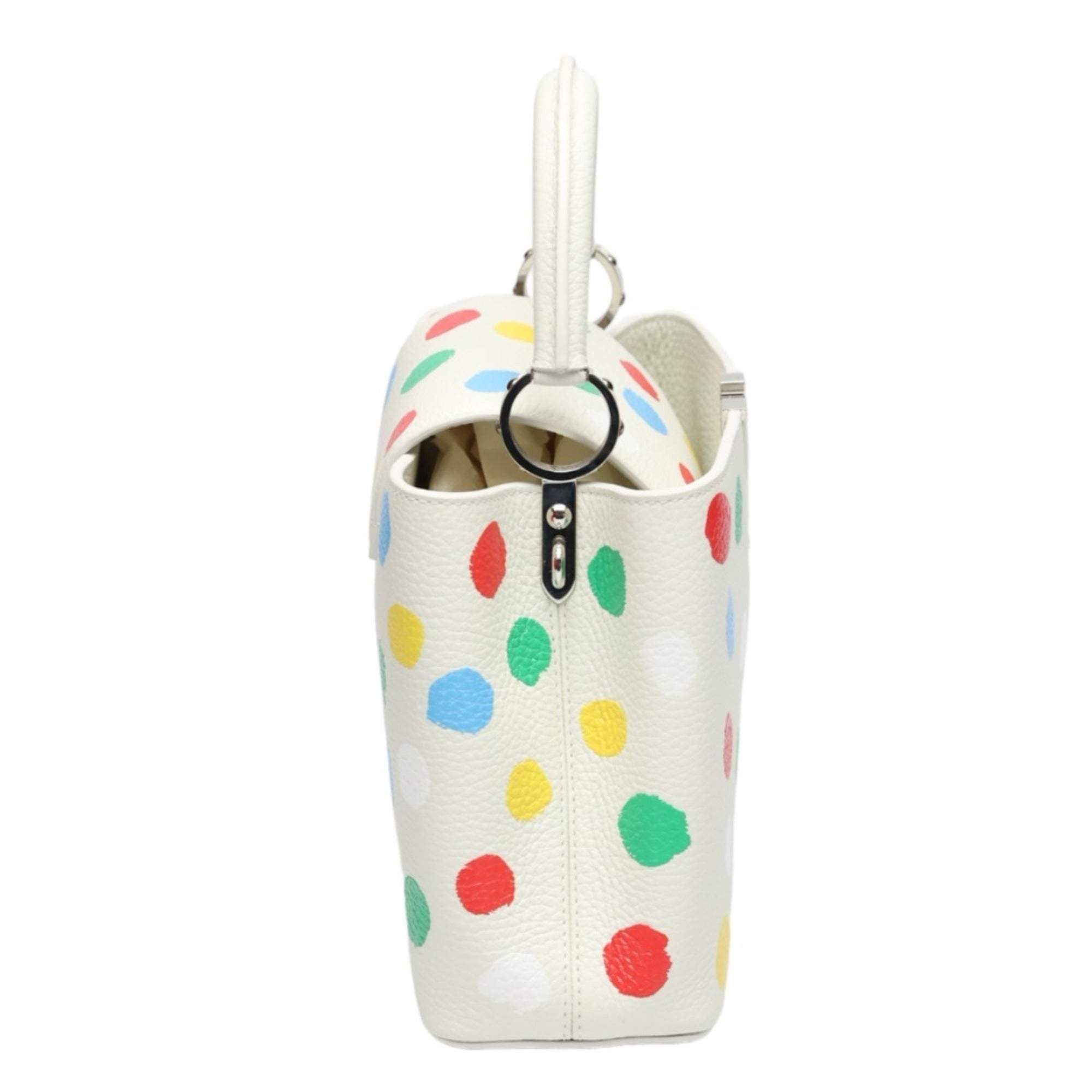 Louis Vuitton White Handbag Shoulder Bag