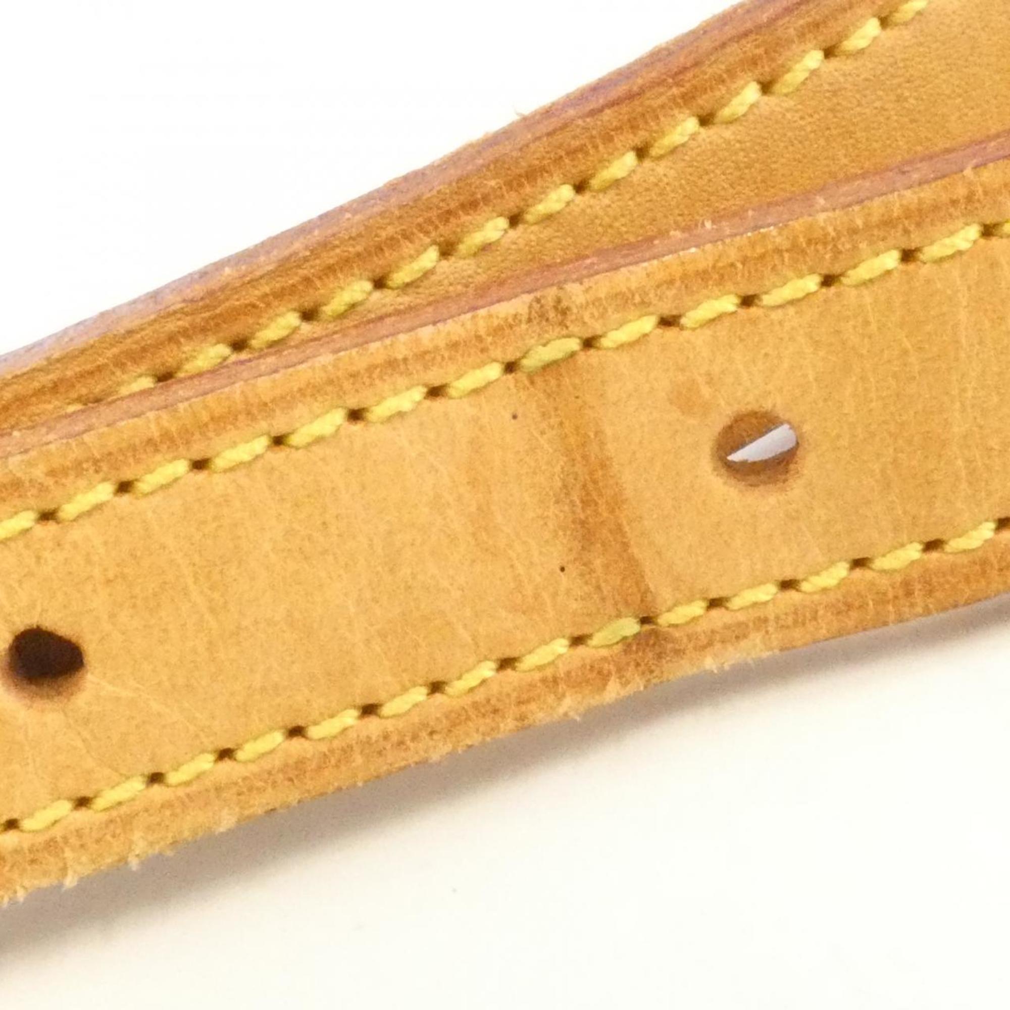 Louis Vuitton Brown Coated Canvas Shoulder Bag