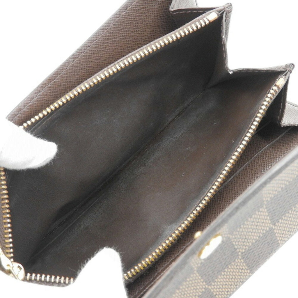 Louis Vuitton Ebene Pvc Long Wallet